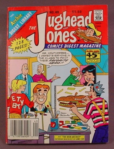The Jughead Jones Comics Digest Magazine #49, Feb 1988, Good