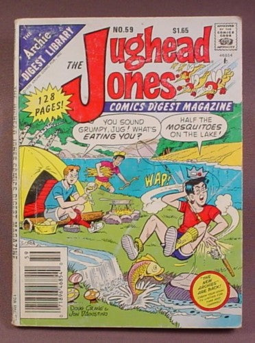 The Jughead Jones Comics Digest Magazine #59, Oct 1989, Good Cond