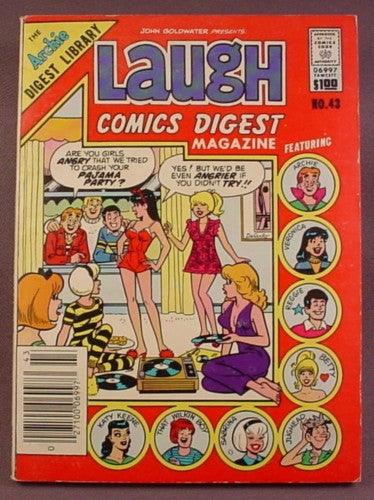 Laugh Comics Digest Magazine #43, Nov 1982, Very Good Condition