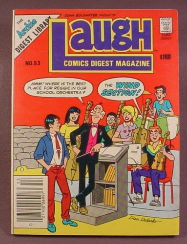 Laugh Comics Digest Magazine #53, July 1984, Very Good Condition