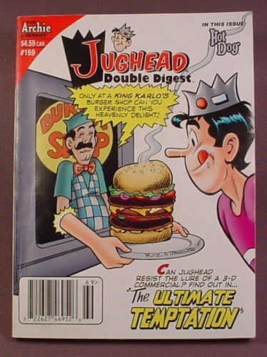 Jughead Double Digest Comic #169, June 2011, Good Condition