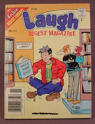 Laugh Digest Magazine Comic #111, Dec 1993, Good Condition