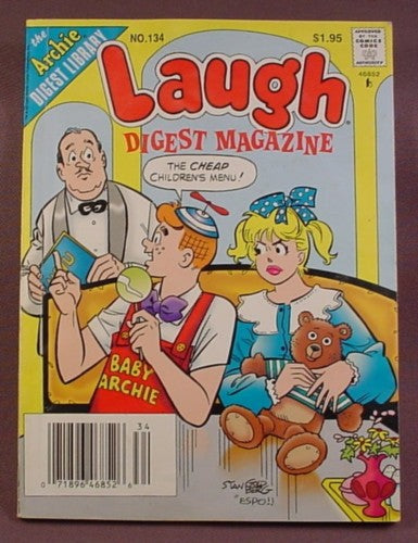 Laugh Digest Magazine Comic #134, May 1997, Good Condition
