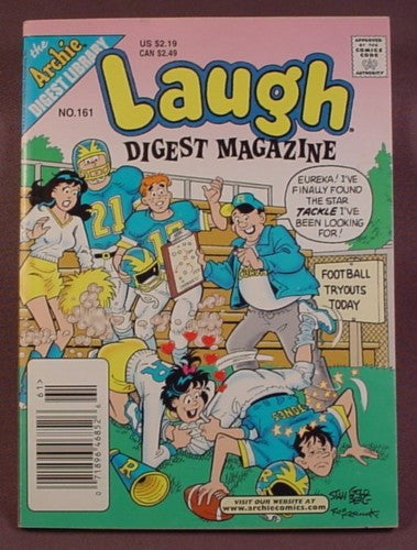 Laugh Digest Magazine Comic #161, Dec 2000, Very Good Condition
