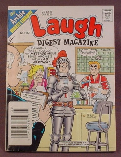 Laugh Digest Magazine Comic #165, May 2001, Good Condition