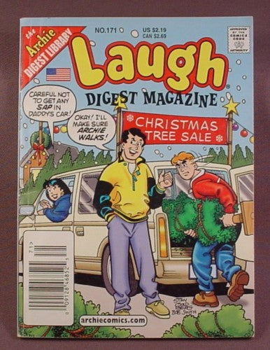 Laugh Digest Magazine Comic #171, Feb 2002, Good Condition