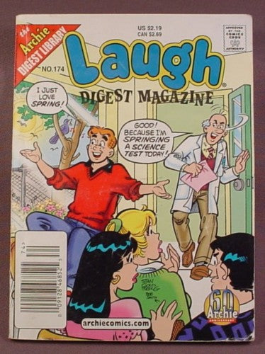 Laugh Digest Magazine Comic #174, June 2002, Good Condition