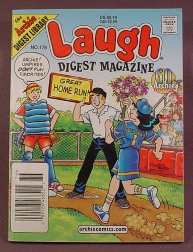 Laugh Digest Magazine Comic #176, Aug 2002, Good Condition