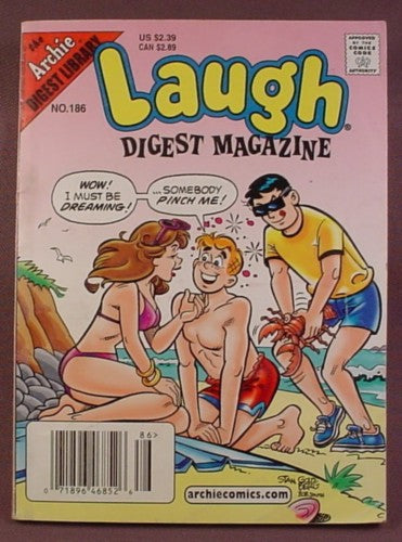 Laugh Digest Magazine Comic #186, Oct 2003, Good Condition