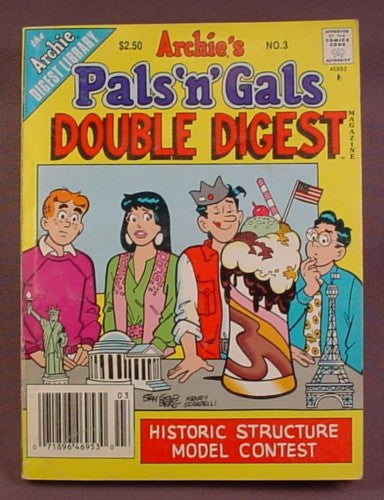 Archie's Pals N Gals Double Digest Magazine Comic #3, Jan 1994