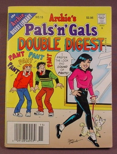Archie's Pals N Gals Double Digest Magazine Comic #15, Dec 1995