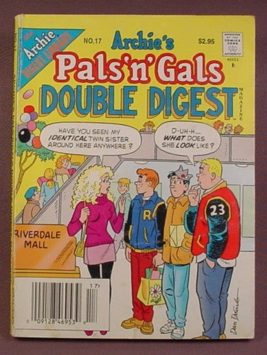 Archie's Pals N Gals Double Digest Magazine Comic #17, Mar 1996