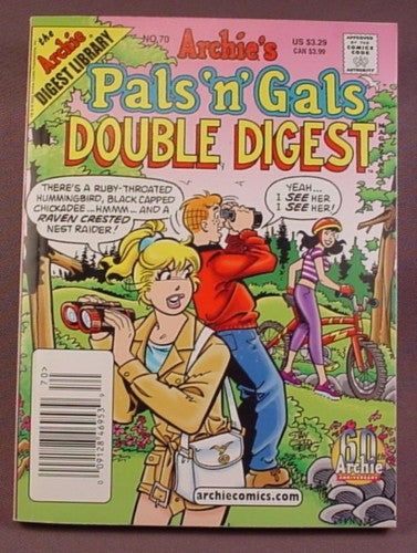 Archie's Pals N Gals Double Digest Magazine Comic #70, Dec 2002