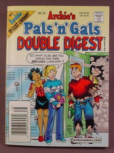Archie's Pals N Gals Double Digest Magazine Comic #78, Oct 2003