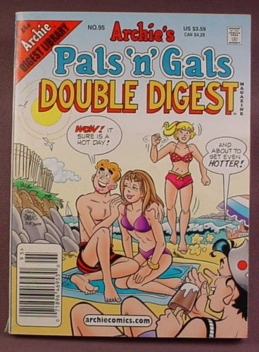 Archie's Pals N Gals Double Digest Magazine Comic #95, Sept 2005