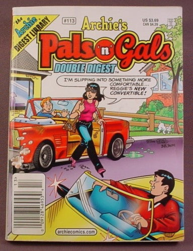 Archie's Pals N Gals Double Digest Magazine Comic #113, Aug 2007