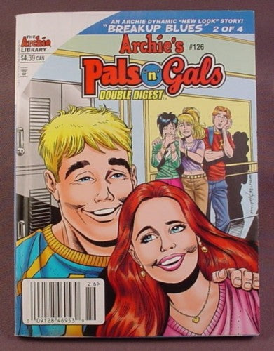 Archie's Pals N Gals Double Digest Magazine Comic #126, Jan 2009