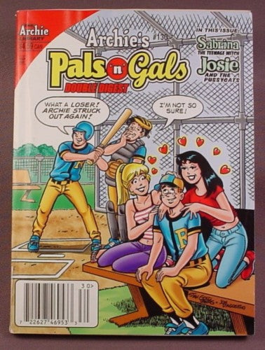 Archie's Pals N Gals Double Digest Magazine Comic #130, June 2009
