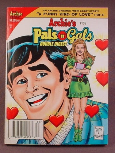 Archie's Pals N Gals Double Digest Magazine Comic #135, Nov 2009