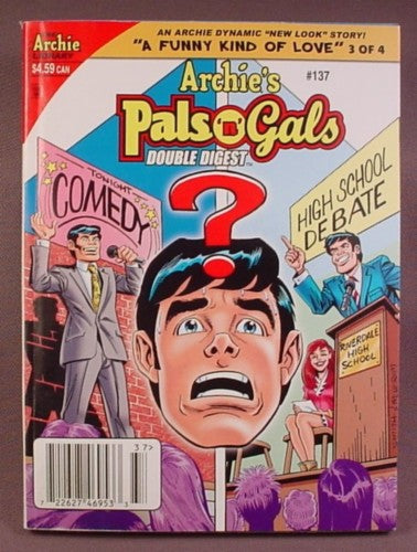 Archie's Pals N Gals Double Digest Magazine Comic #137, Feb 2010