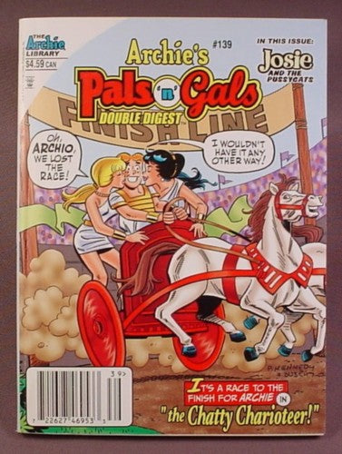 Archie's Pals N Gals Double Digest Magazine Comic #139, Apr 2010
