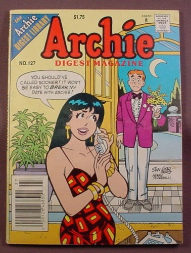 Archie Digest Magazine Comic #127, May 1994, Good Condition