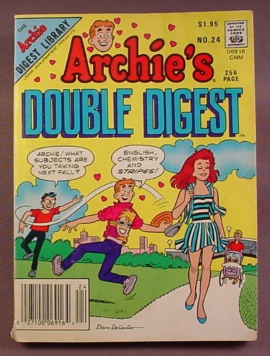 Archie's Double Digest Comic #24, Sept 1986