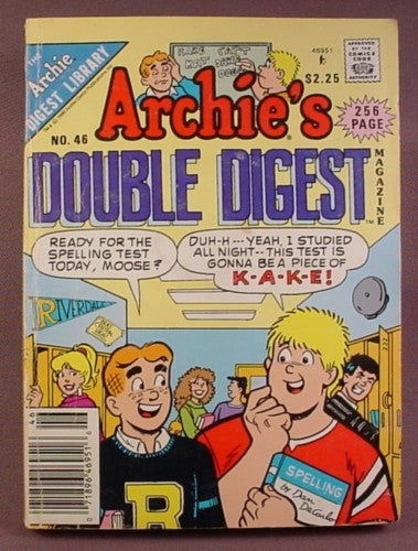 Archie's Double Digest Comic #46, May 1990