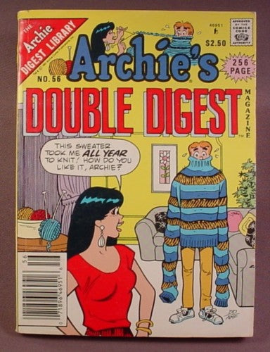 Archie's Double Digest Comic #56, Dec 1991