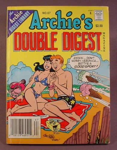 Archie's Double Digest Comic #67, Sept 1993