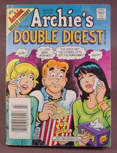 Archie's Double Digest Comic #123, Apr 2001