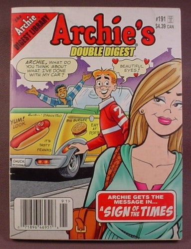 Archie's Double Digest Comic #191, Oct 2008