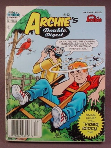 Archie's Double Digest Comic #192, Nov 2008