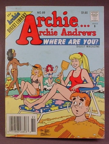 Archie Andrews Where Are You Comics Digest #89, Oct 1993