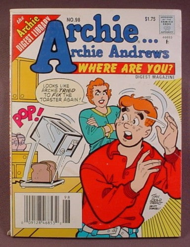 Archie Andrews Where Are You Comics Digest #98, Feb 1995