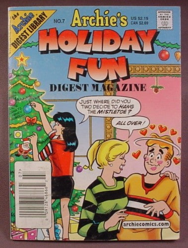 Archie's Holiday Fun Digest Magazine Comic #7, Dec 2002