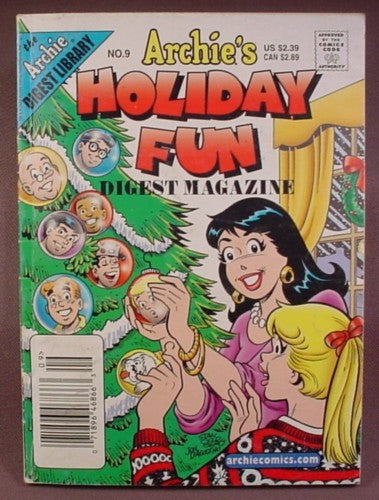 Archie's Holiday Fun Digest Magazine Comic #9, Dec 2003
