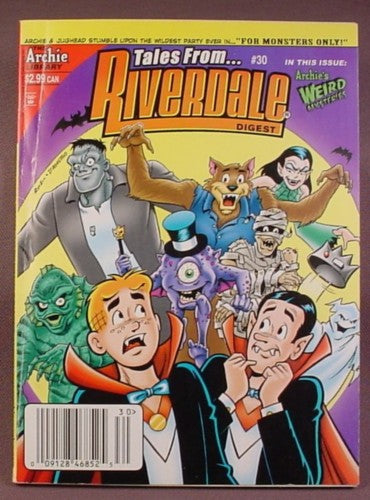 Tales From Riverdale Digest Magazine Comic #30, Dec 2008