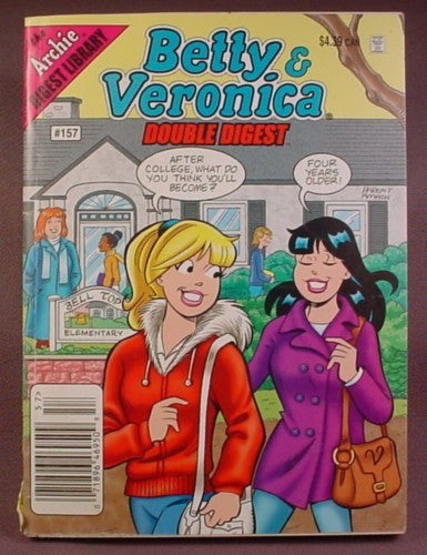 Betty And Veronica Double Digest Comic #157, Feb 2008