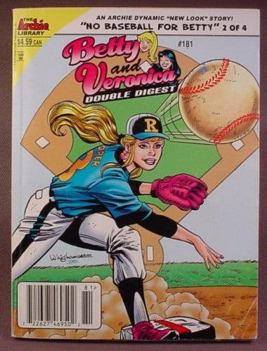 Betty And Veronica Double Digest Comic #181, July 2010