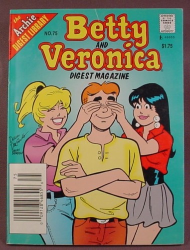 Betty And Veronica Digest Magazine Comic #75, June 1995