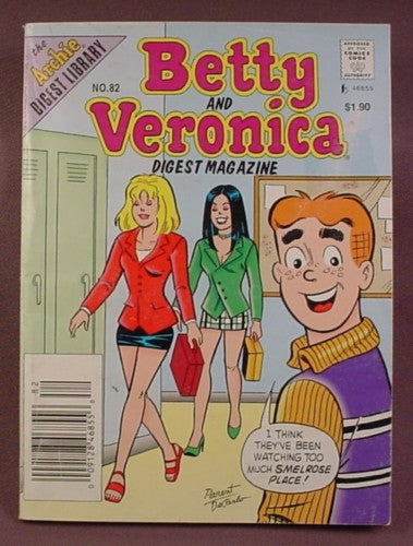 Betty And Veronica Digest Magazine Comic #82, July 1996