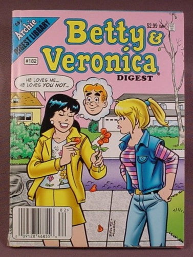 Betty And Veronica Digest Comic #182, May 2008