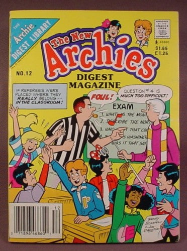 The New Archies Comics Digest Magazine #12, Dec 1990
