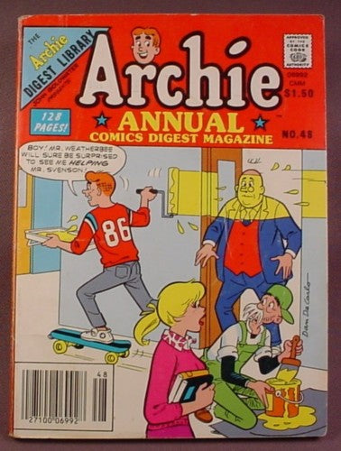 Archie Annual Comics Digest Magazine #48, 1986