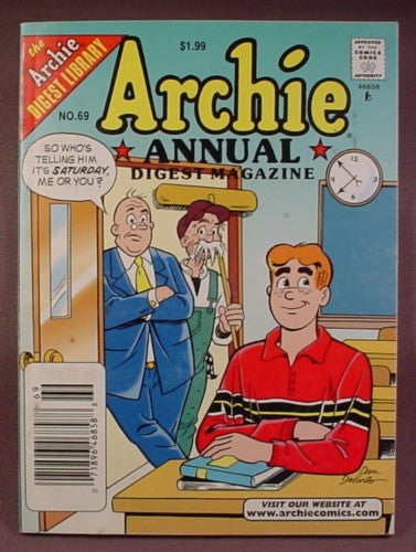 Archie Annual Comics Digest Magazine #69, 1998