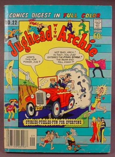 Jughead With Archie Digest Comic #22, Sept 1977