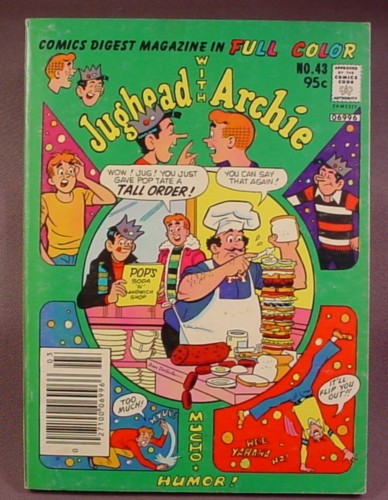 Jughead With Archie Digest Comic #43, Mar 1981