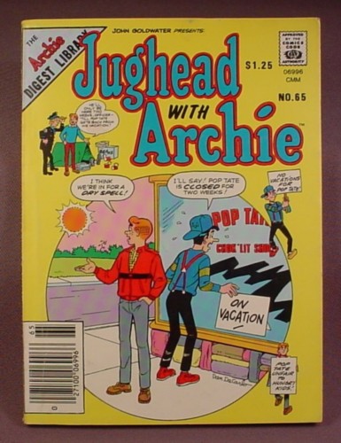 Jughead With Archie Digest Comic #65, Nov 1984