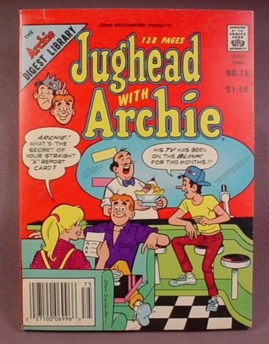 Jughead With Archie Digest Comic #75, July 1986